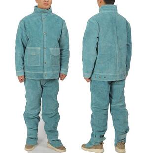 纯牛皮耐磨隔热防烫防阻燃氩弧焊烧焊衣电焊服焊工焊接防护工作服