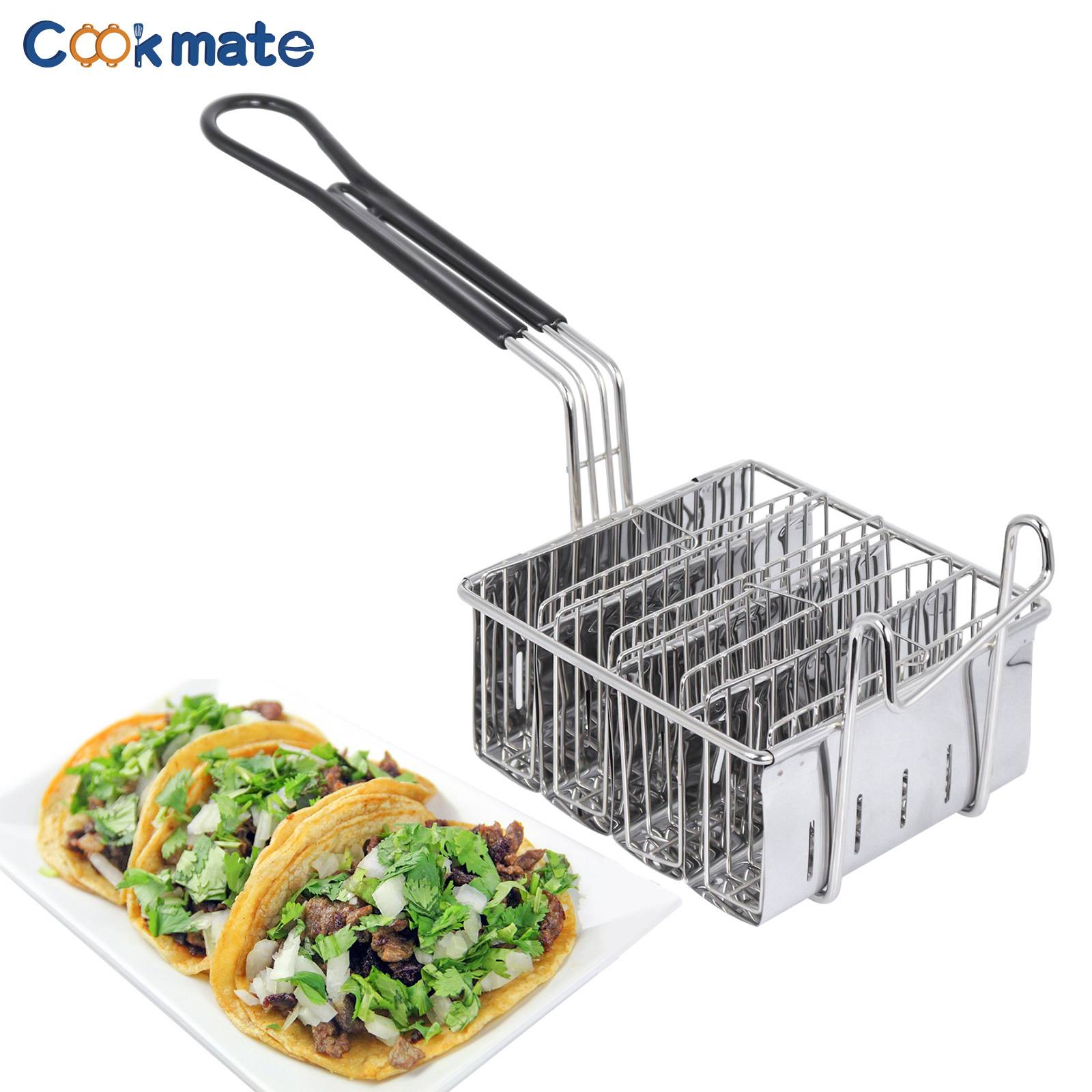 八格墨西哥饼炸篮V型塔可炸篮 U型寿司塔可饼架子玉米薄饼架现货