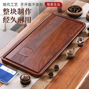 家用电木茶台茶托盘茶具办公室高端实木干泡台 捷安玺茶盘2025新款