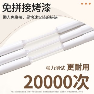 三开门蚊帐家用卧室高级2025新款 免安装 落地支架杆加粗加厚1米5床