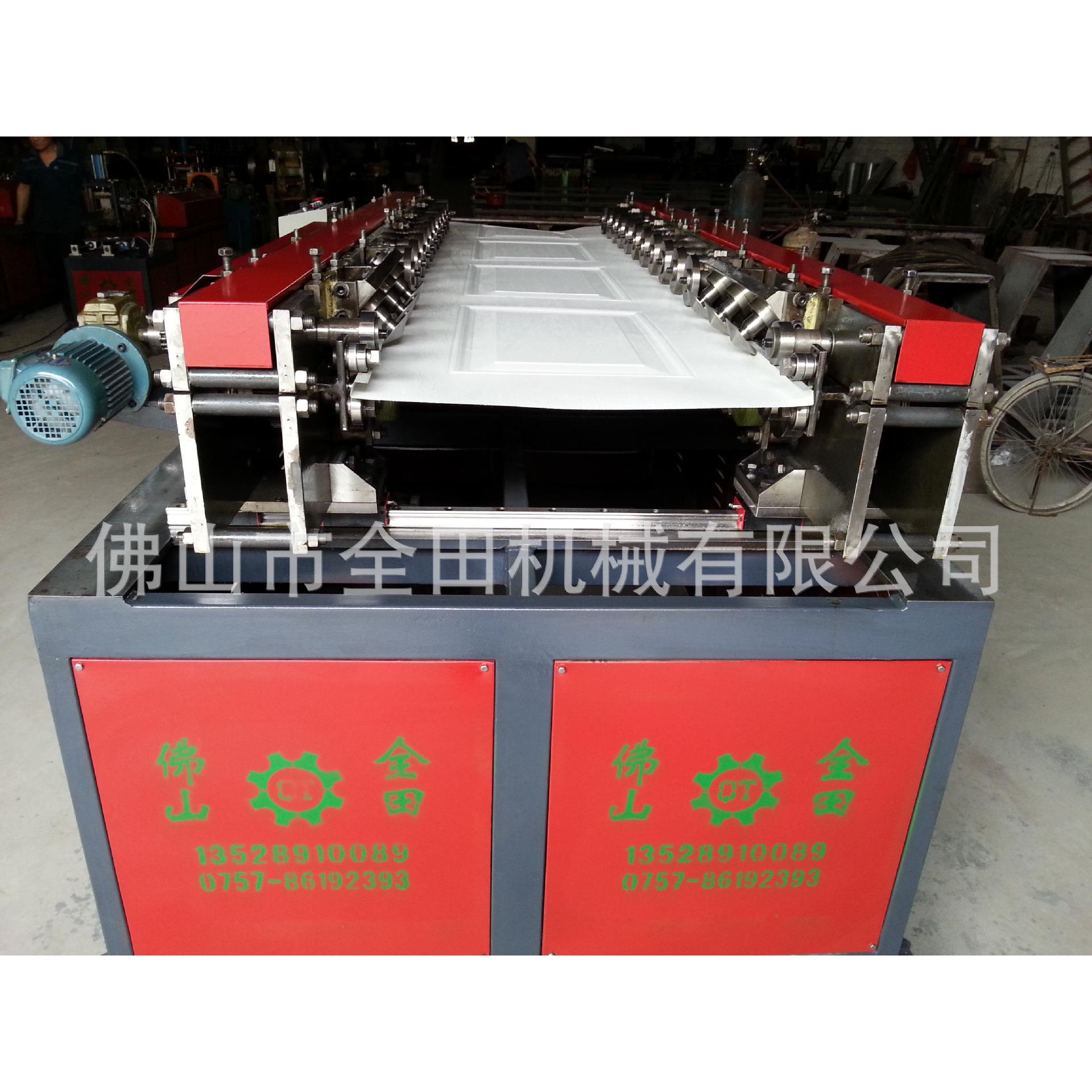 数控变宽窄双机联动冷弯成型机设备单边门板机车库门板机