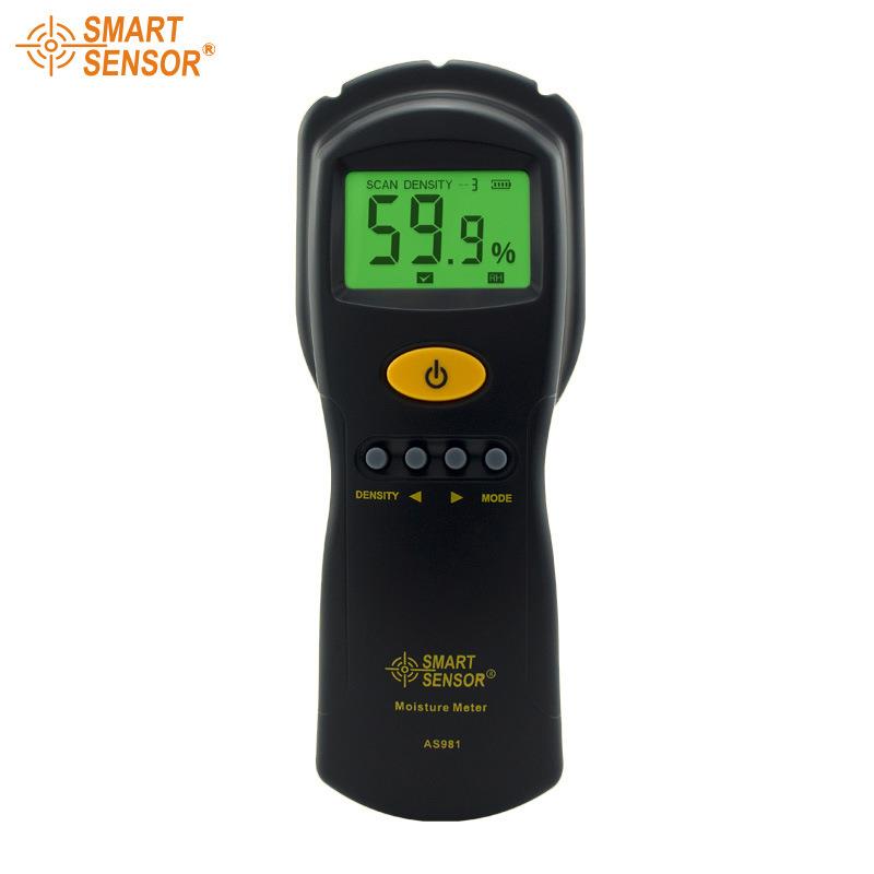 希玛AS981感应式木材水分仪 竹子纸板含水率测湿仪器水份计