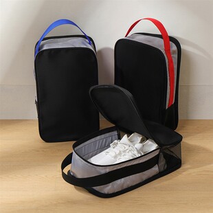 双层高尔夫球鞋包户外运动鞋包便携式旅行鞋袋透气防尘拖鞋收纳袋