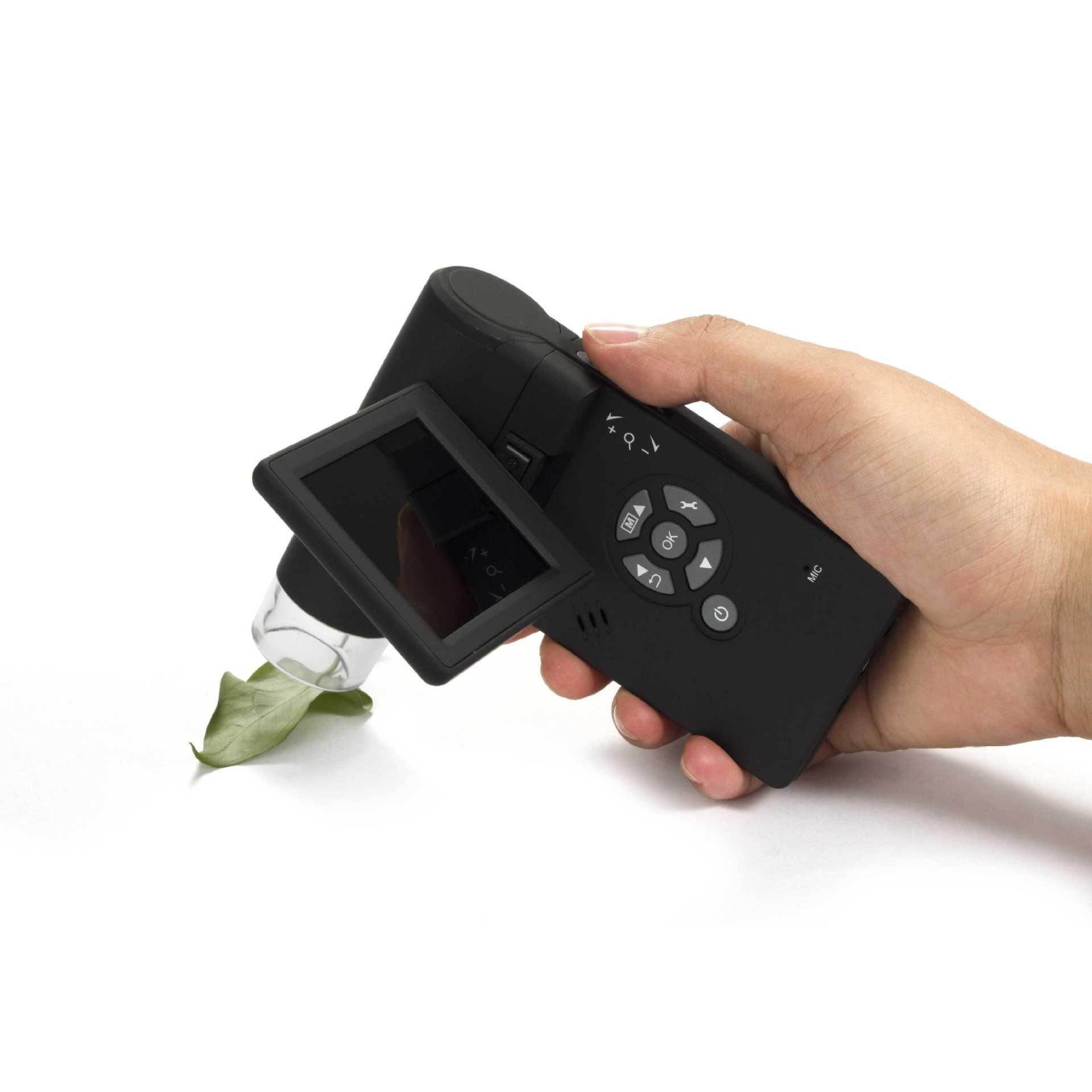 500倍高清数码手持电子显微镜拍照视频测量维修工业USB便携放大镜