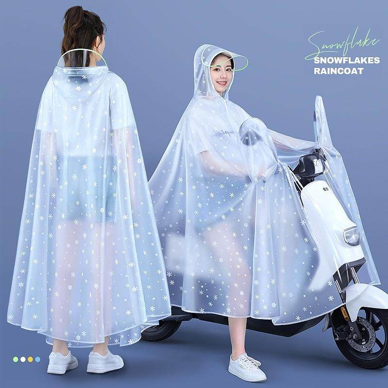 电动车雨衣男女款摩托 托电动车专用加厚加大双人长版全身防暴雨