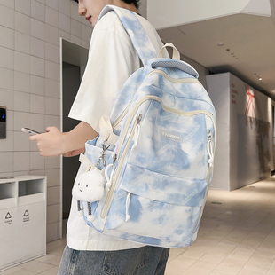 书包男生初中生男学生背包小学生高颜值大容量肩包高中男款 双肩包