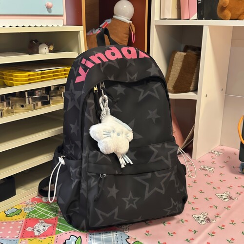 书包ins小众美式日韩风双肩包