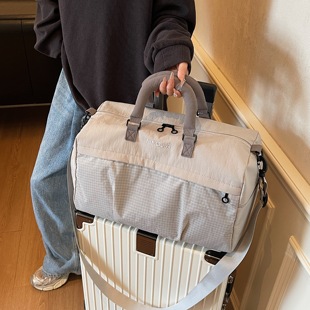 旅行包可套在行李箱拉杆上的配包女士外出大容量轻便短途收纳袋女