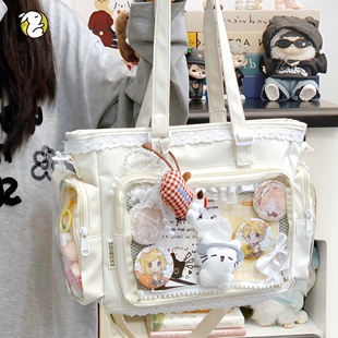 痛包日常款斜挎大容量日系2025新款热卖娃谷两用包初中女生单肩包