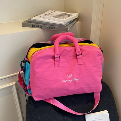 女士外出短途旅行包大容量轻便