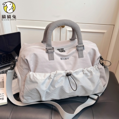 男款简约大容量可登机出差旅行包