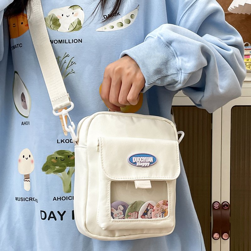 可爱吧唧痛包谷子包二次元手机小挎包少女休