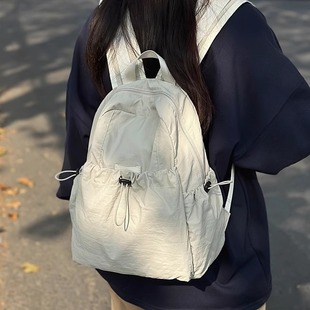 女士旅游背包防水超轻女小肩包 旅行双肩包女轻便外出包包2025新款