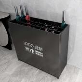 雨伞收纳架商用大容量伞桶酒店大堂学校教室门口沥水存放置物架子