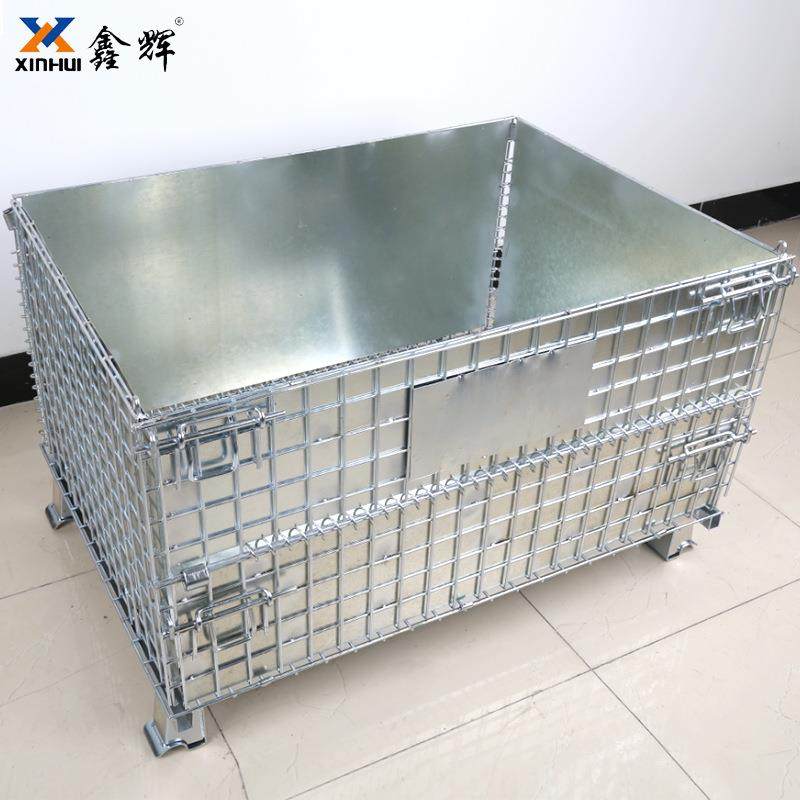 新款折叠式仓储笼可移动加强铁丝金属周转筐钢丝物流仓储笼,搬运/仓储/物流设备,其他起重搬运设备,淘宝优惠券,粉丝福利购,淘宝优惠卷