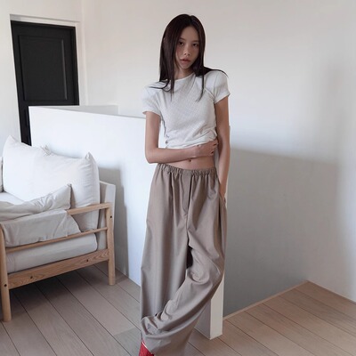 折扣款25SS修身短袖T恤女夏上衣