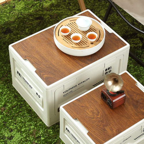 折叠收纳箱露营神器桌板大容量