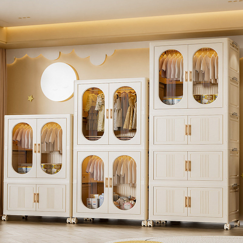 免安装宝宝衣柜家用衣服被子储物柜儿童衣橱小学生衣物折叠收纳柜,收纳整理,收纳柜,淘宝优惠券,粉丝福利购,淘宝优惠卷