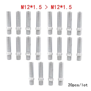 通用轮毂反串螺丝M12M14螺栓20只装 跨境汽车改装 适用于德系车