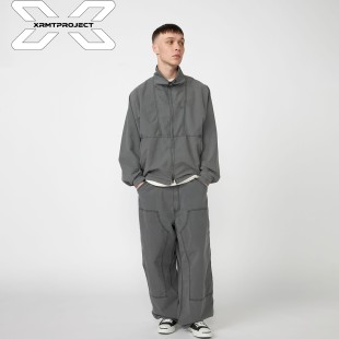 新款 潮流男装 男士 休闲百搭时尚 上衣 风衣外套中长款 XRMT2025春季