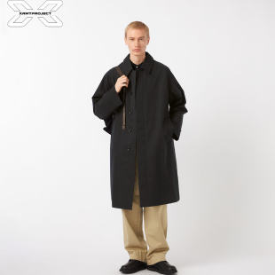 新款 潮流男装 男士 休闲百搭时尚 上衣 风衣外套中长款 XRMT2025春季