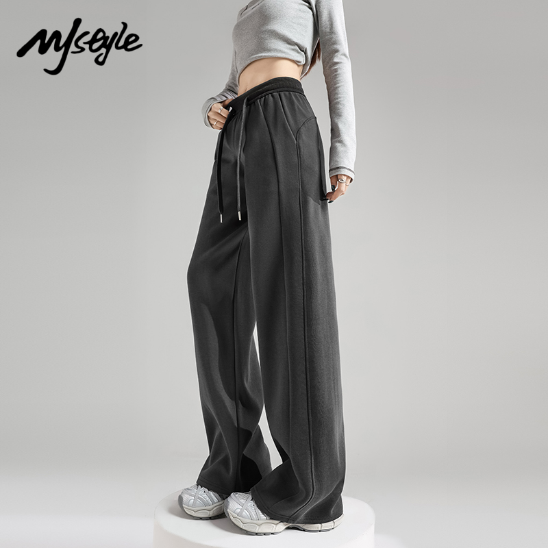 MJSTYLE休闲阔腿运动裤女