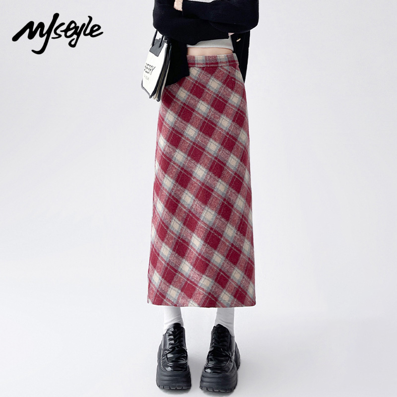 MJSTYLE长裙包臀百搭半身群