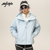 新款 STYLE户外防水冲锋衣女2025秋季 上衣防风三合一运动外套