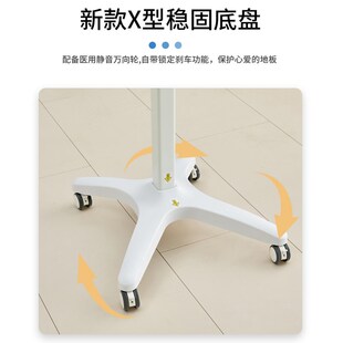 白板哑光玻璃白板写字板可擦写办公会议展示移动白板带轮手 移动式