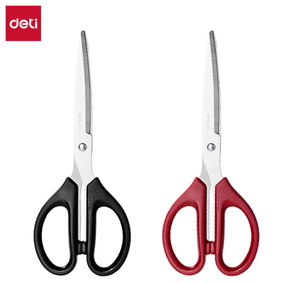 得力剪刀不锈钢材质经济耐用