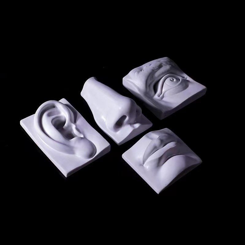 石膏像美术教具素描人头像马赛摆件模型琴女道具大卫阿格里巴大号