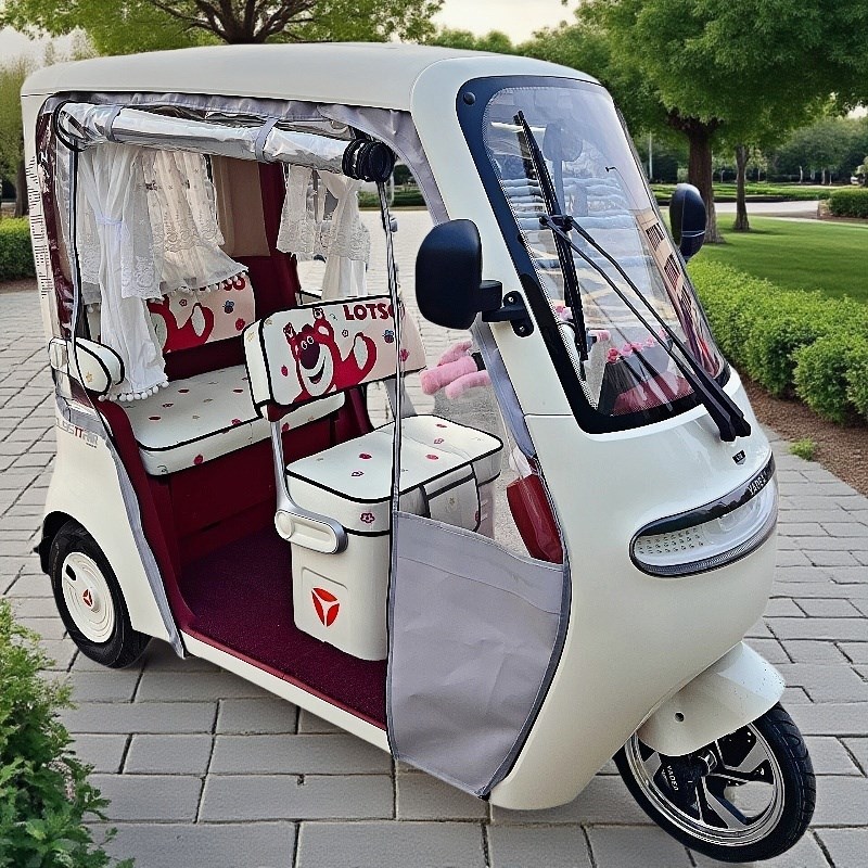 【雅迪CL9S】大电动三轮车印花坐垫套四季通用卡通加厚座套