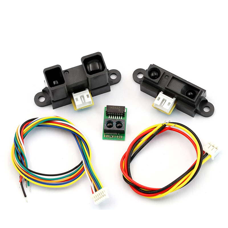 红外测距传感器GP2Y0A21YK0F 10-80cm20-150CM距离智能小车单片机