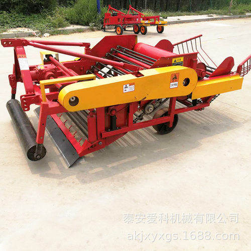 根茎作物收获机云南独蒜收获机宽幅215型花生起果机 拔花生机