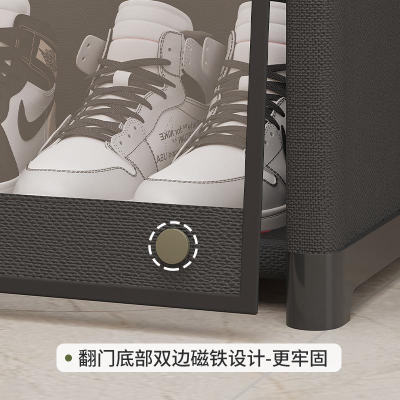 鞋架多层家用门口结实耐用防尘透明鞋子置物架宿舍简易鞋柜收纳