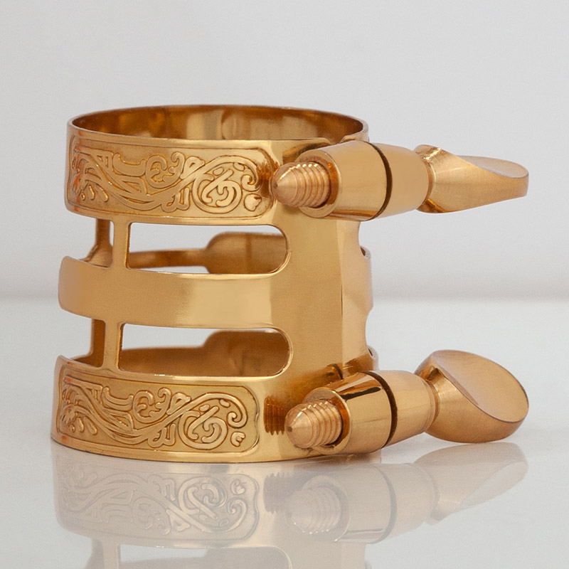 降b调单簧管黑管笛头哨片搭配金属加重卡子卡箍乐器配件金属材质