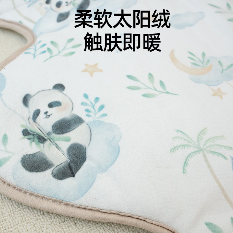 婴儿车垫子推车棉垫秋冬溜娃神器坐垫子宝宝安全座椅靠垫纯棉通用