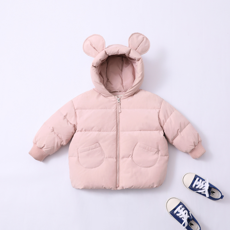 婴儿羽绒外套女童短款2022冬季新款儿童羽绒衣男童1-3-6-8岁21903