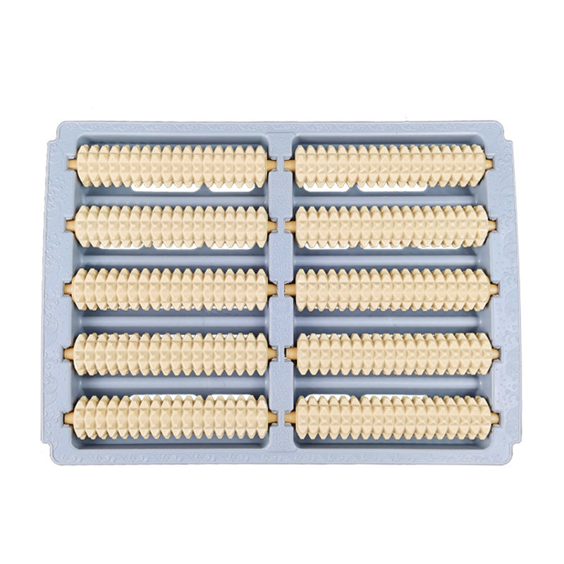 足底滚轮按摩器脚底滚轮式刺激穴位足部家用指压板足疗机脚部通络