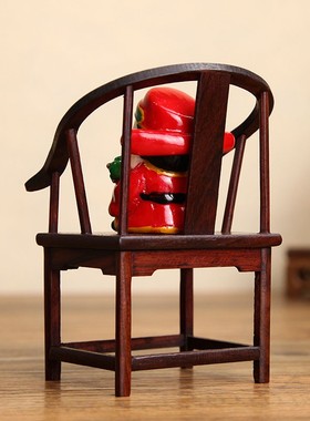 中式财神摆件客厅玄关电视柜酒柜工艺品家居摆件创意摆件