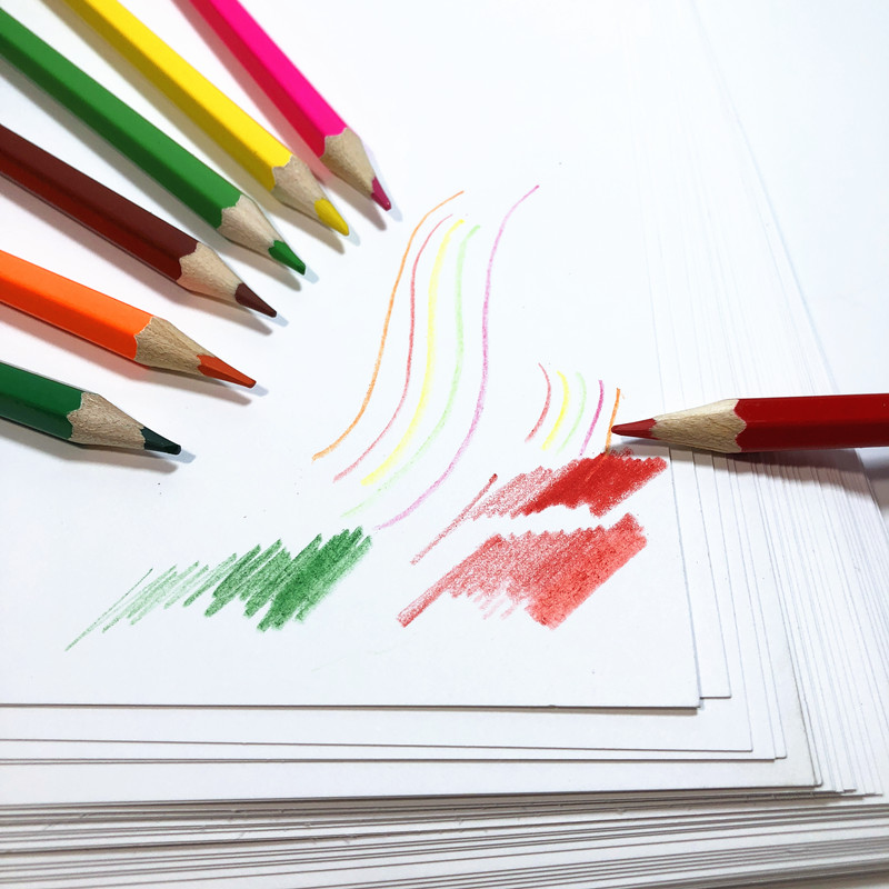 4k白卡纸a4卡纸白色250g加厚硬卡纸绘画手工制作白纸大张双面白卡