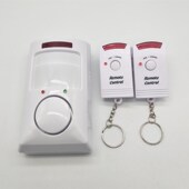 家用遥控红外线感应器门窗安防报警 5号电池防小偷盗报警器商店铺