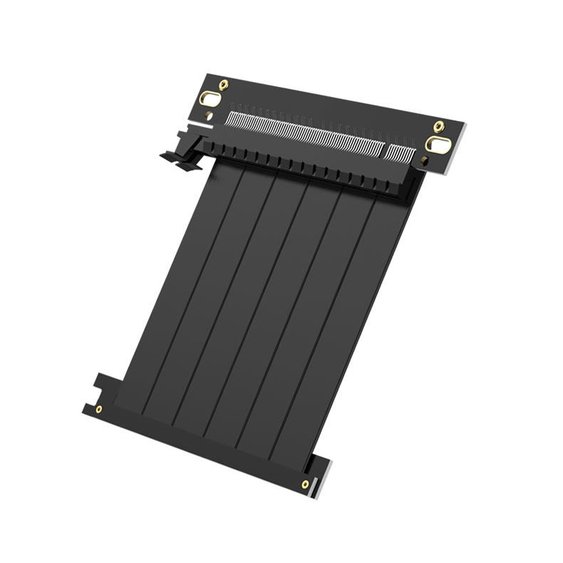 适用酷鱼 K39 ITX A4 半岛铁盒机箱双反向PCI-E16X显卡延长线竖插