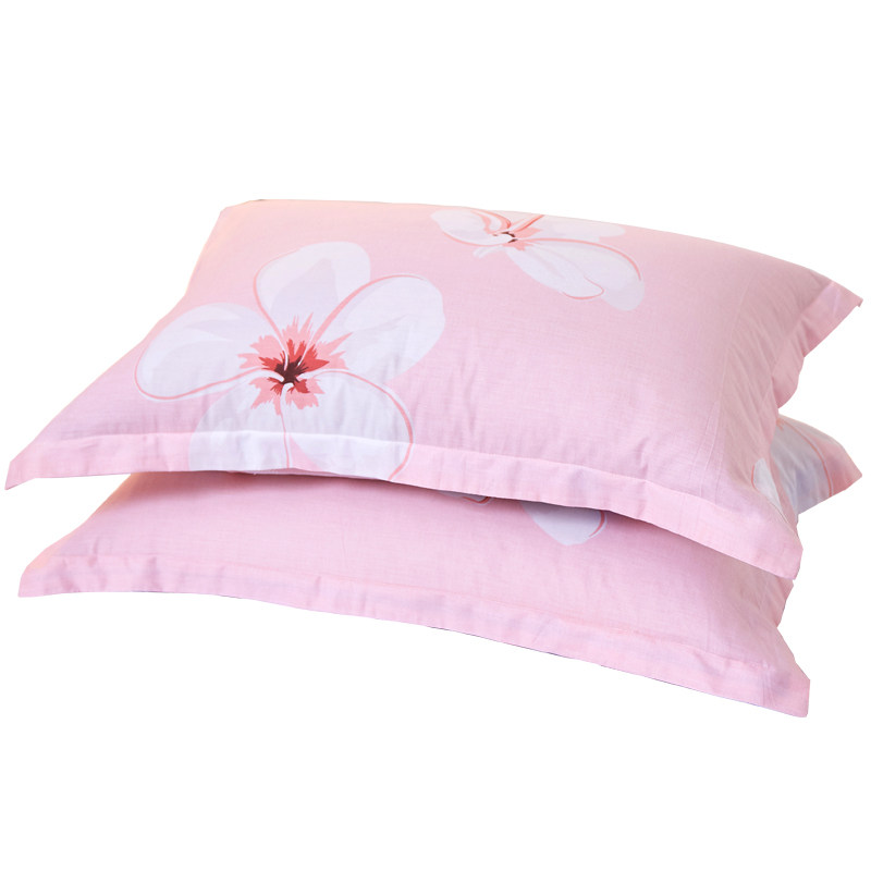 全棉枕套 纯棉枕芯套成人 单人枕头套 48*74枕套一对装全棉2只价,床上用品,枕套,淘宝优惠券,粉丝福利购,淘宝优惠卷