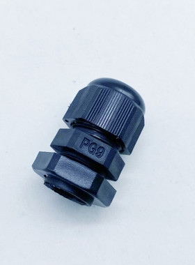 100个电缆防水接头PG7/9/11/13.5/16/19/21/25/29/36/42 黑白色