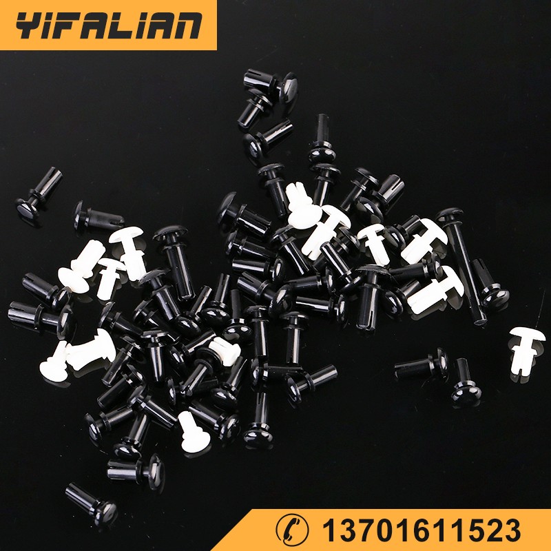 尼龙铆钉R5 塑料 R形/型 PC板铆钉 塑胶卡扣塑料子母铆钉1000只