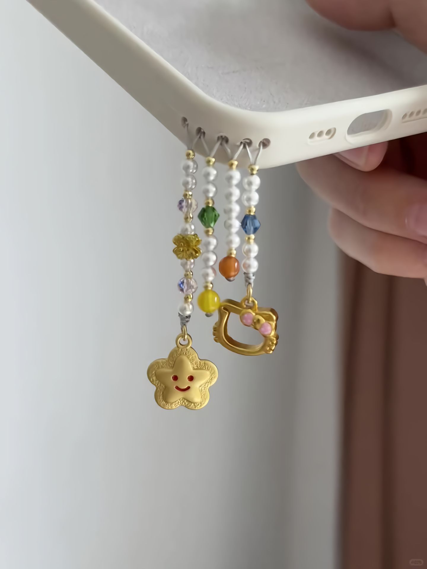 这件diy挂件真的太好看了!ins风精致黄色星星kt猫挂件超仙挂件