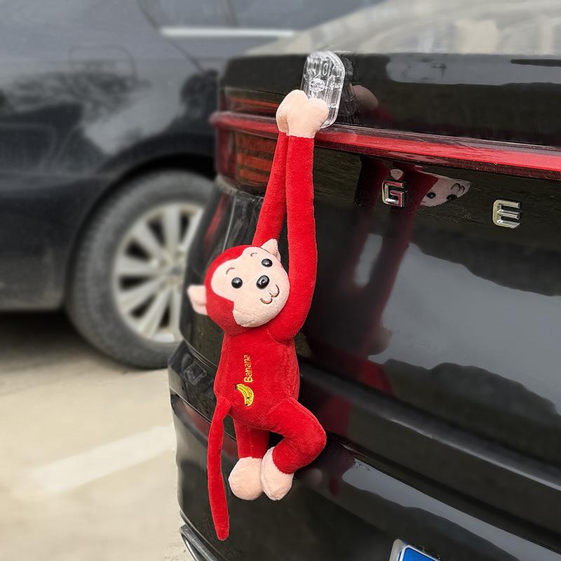 汽车后备摆件车箱外车尾屁股挂件2025新款跨境猴子用品