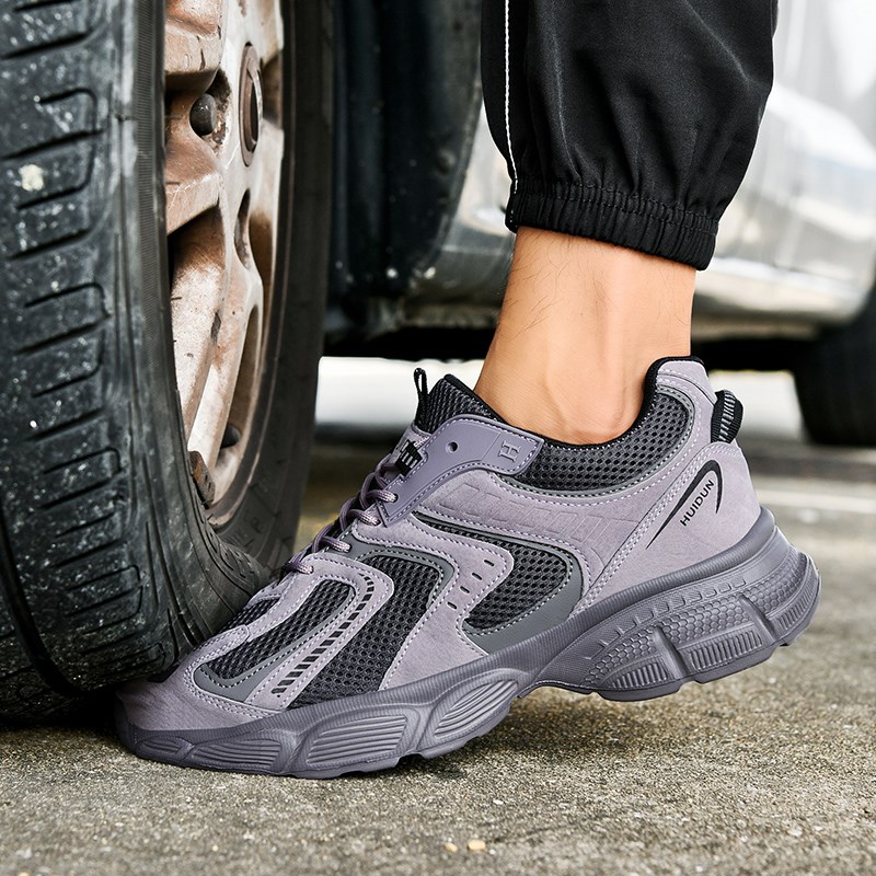 钢头男士轻便劳保鞋夏季透气带钢板款防臭工作四季防砸防刺穿软底