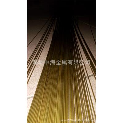 黄铜管黄铜毛细管 低价处理H655黄铜黄 针管1.0*0.25